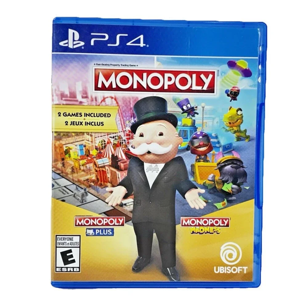 Monopoly Plus & Monopoly Madness Sony PlayStation 4 Ubisoft 2021 Tested